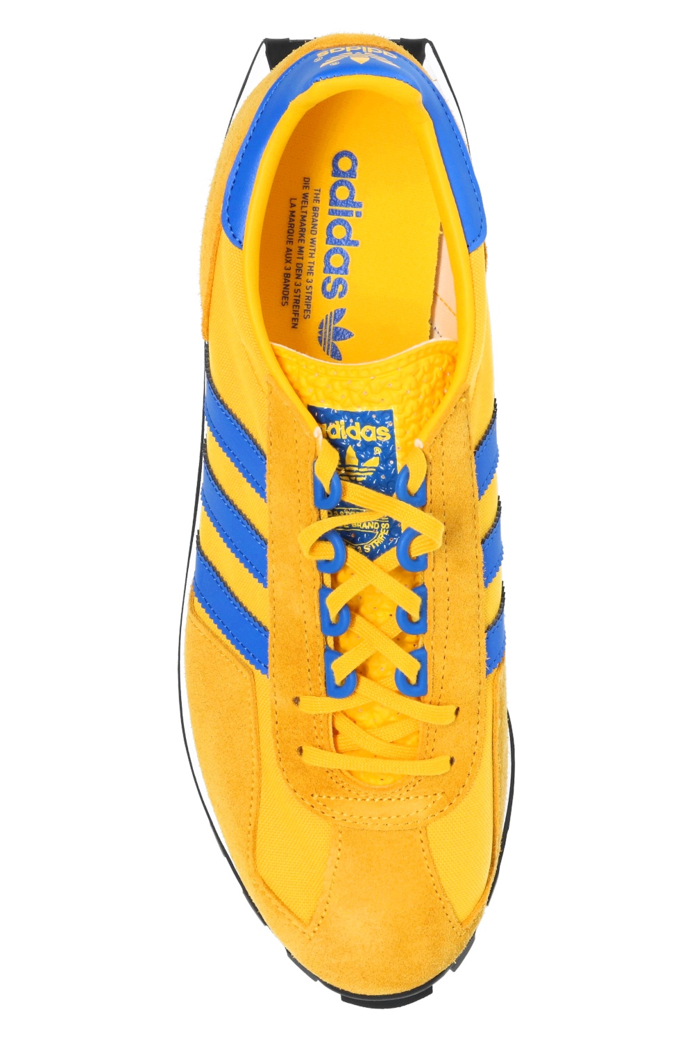 Adidas flux yellow best sale